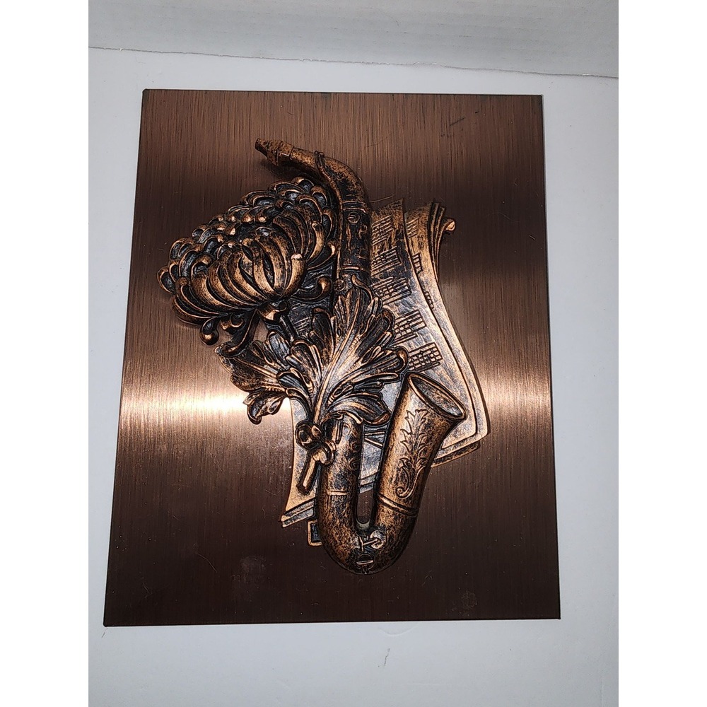 Coppercraft Guild Saxophone Copper Music Art‎ 3D